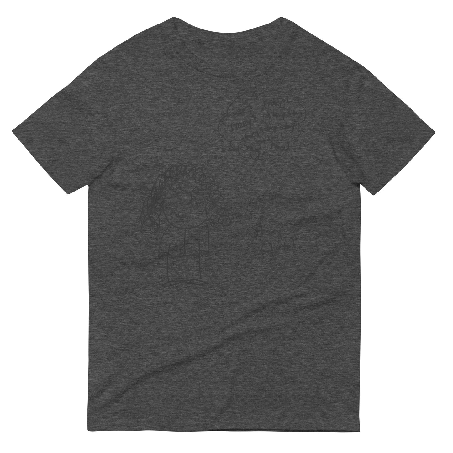 Crew Neck Thinking Woman Tee