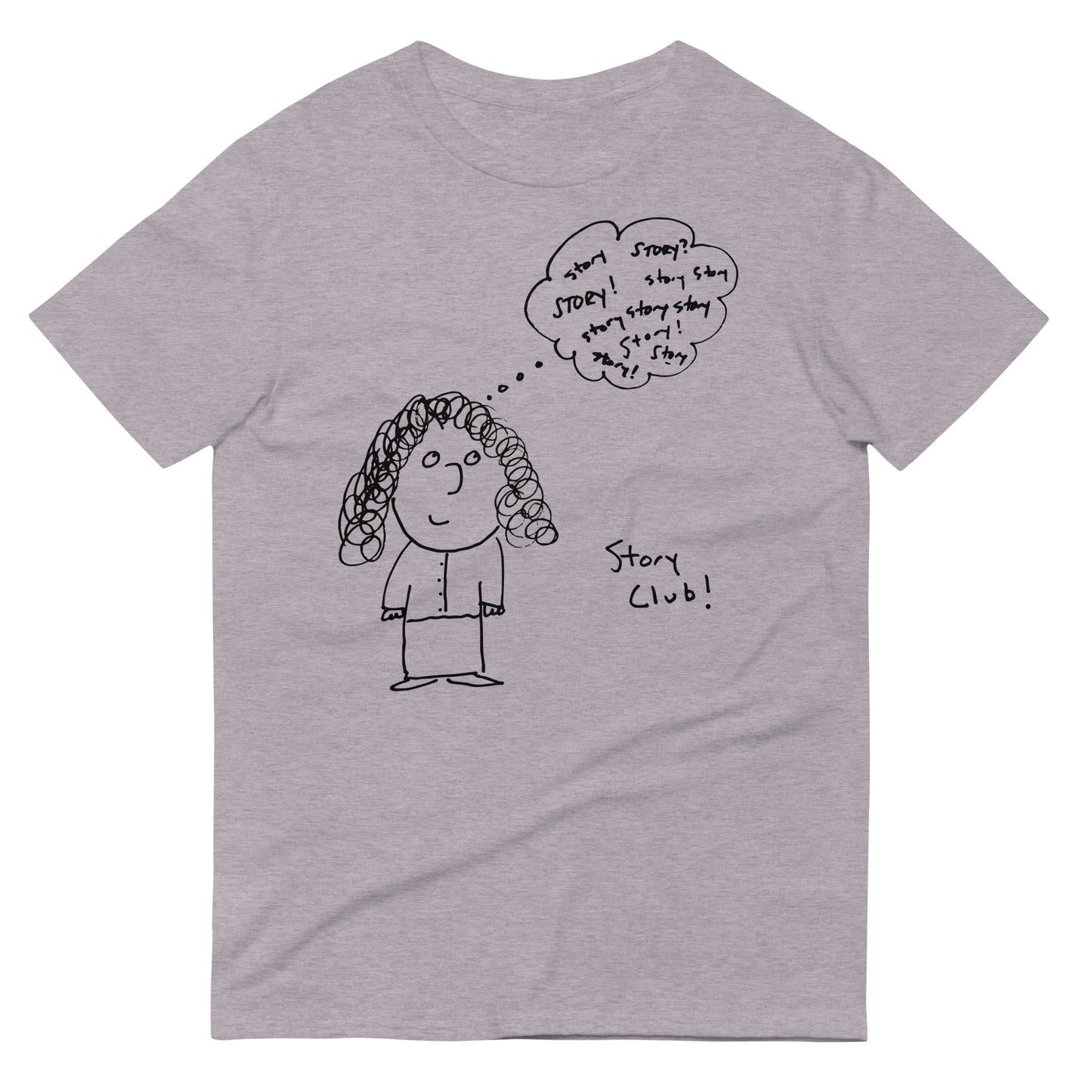 Crew Neck Thinking Woman Tee