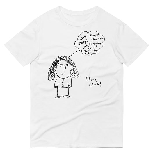 Crew Neck Thinking Woman Tee